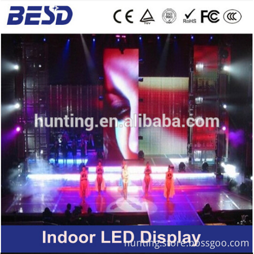 SMD Full Color stage background LED display/LED videotron